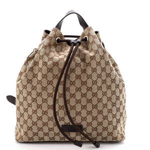 Gucci Drawstring Backpack Gg Canvas #239450G14B